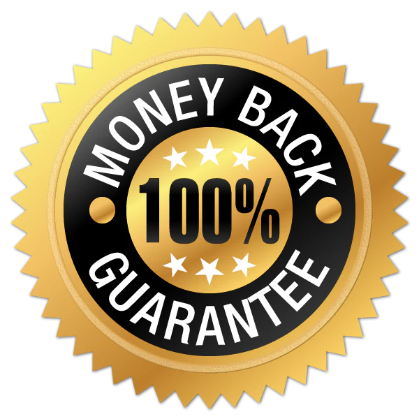 100% Satisfaction Guaranteed 60-Day Money Back Guarantee
